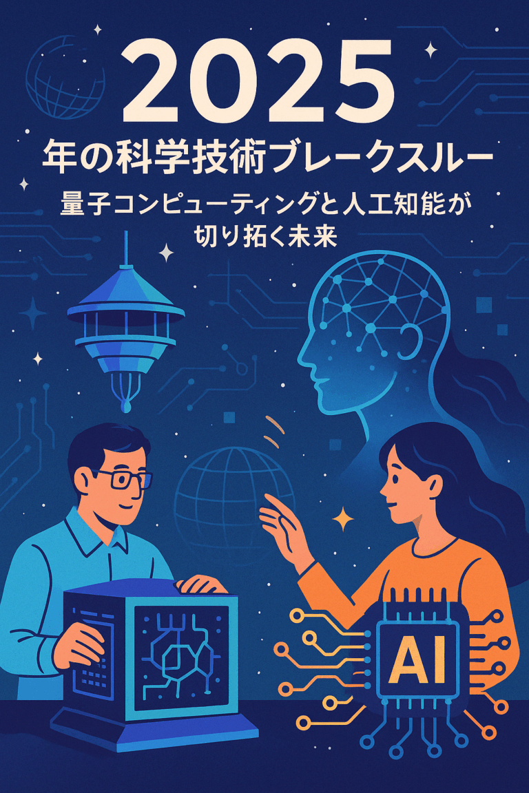 2025年の科学技術ブレークスルー最前線：量子コンピューティングと人工知能が切り拓く未来