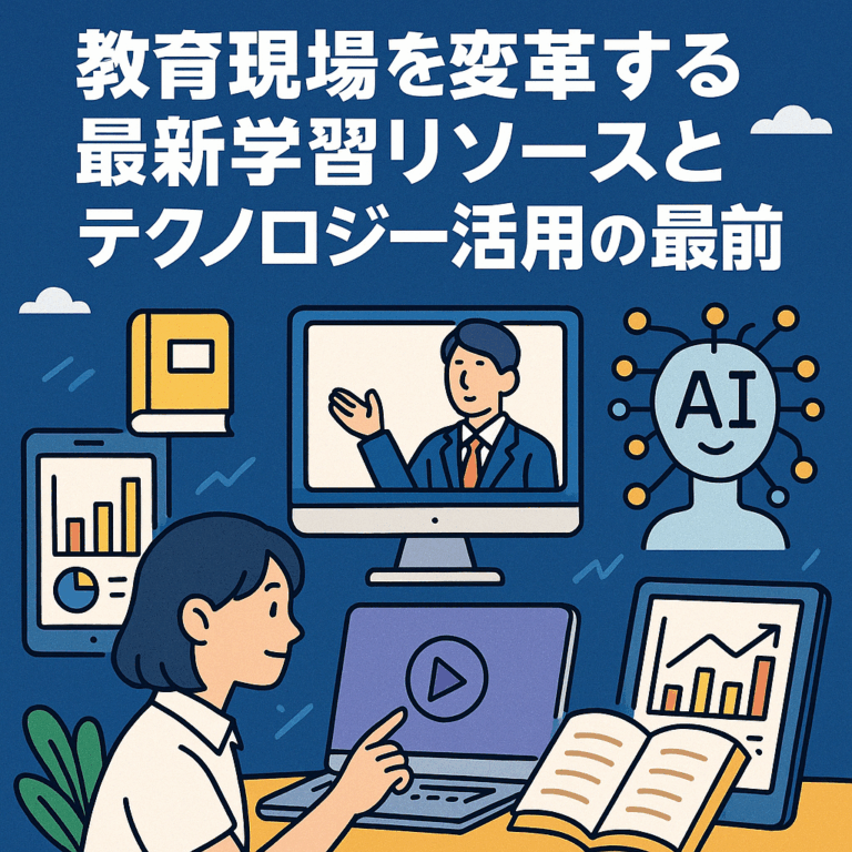 教育現場を変革する最新学習リソースとテクノロジー活用の最前線