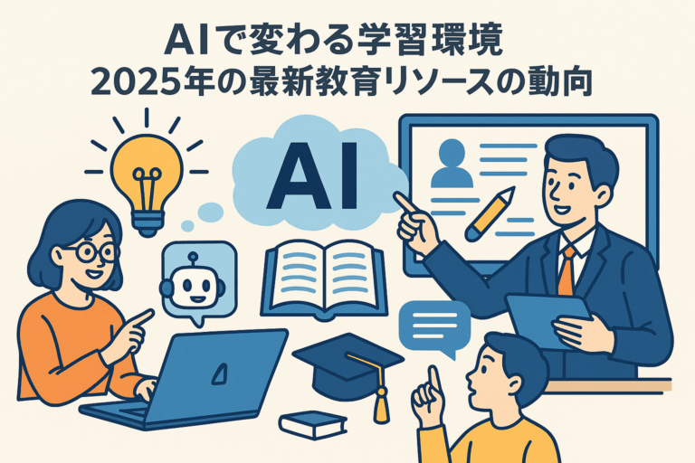 AIで変わる学習環境：2025年の最新教育リソースの動向