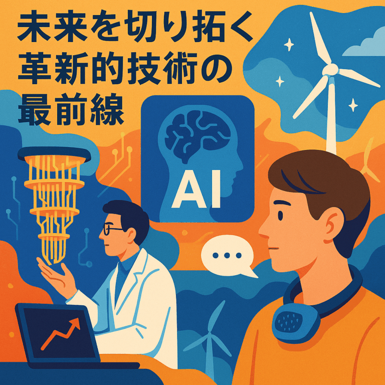 2025年最新研究開発動向：未来を切り拓く革新的技術の最前線