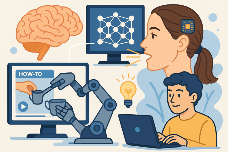 最新AI技術の進化：人間の脳に学ぶAIから人間の声を取り戻す脳インプラントまで